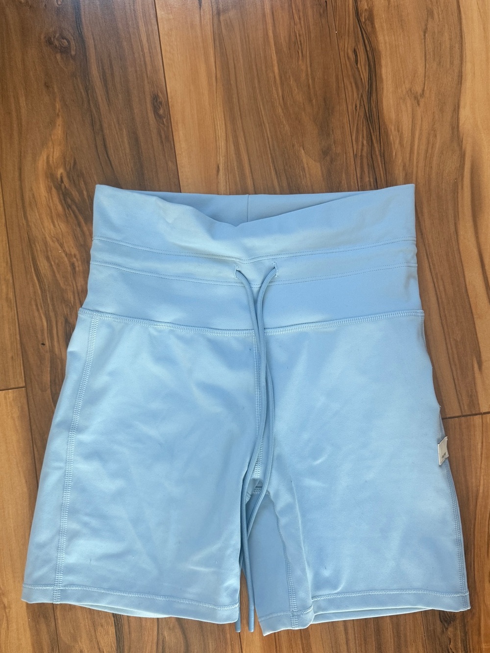 Vuori Light Blue Bike Shorts